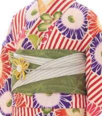 기모노 예시 레트로 모던