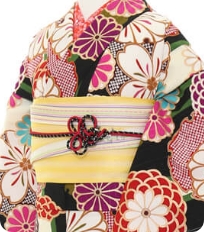 기모노 예시 레트로 모던